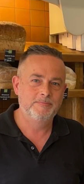 Duncan, Menucurist co-founder, in a bakery