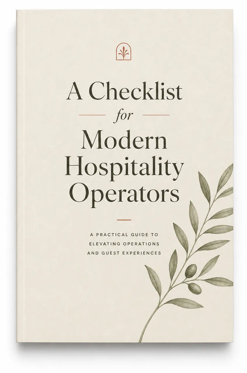 A Checklist for Modern Hospitality Operators, free PDF guide